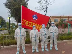 市文旅集團(tuán)一線戰(zhàn)“疫”之：北方游船員工化身“大白”，守護(hù)隔離點(diǎn)群眾安全