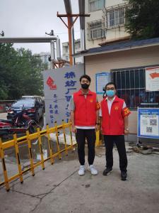 市文旅集團(tuán)一線戰(zhàn)“疫”之：“帥飛了”組合秒變“救火勇士”，“暖心”大白全心全意為居民服務(wù)